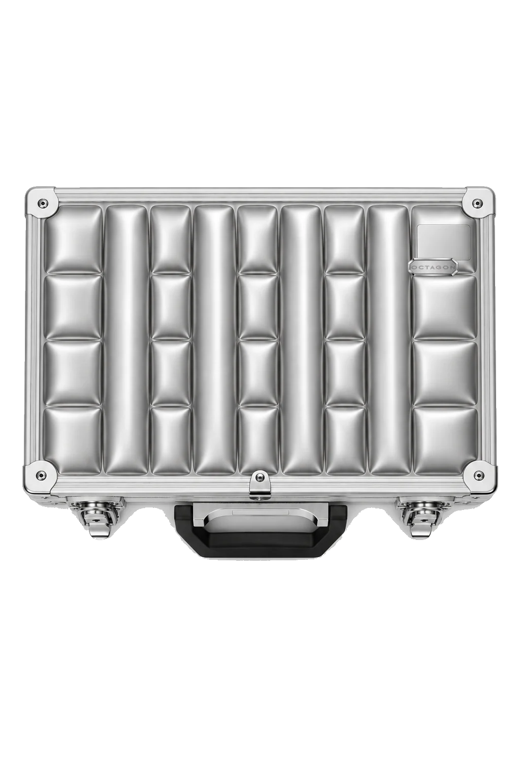 Octagon stainless-steel Pentagon Puffer case